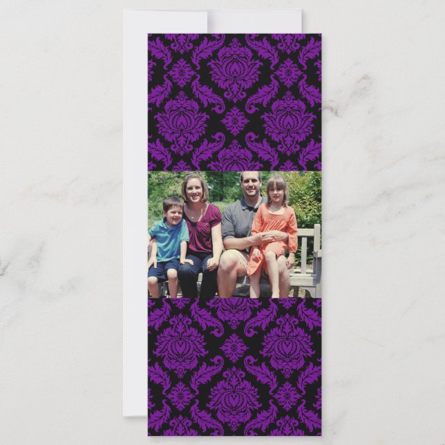 4x9 Family Photo Christmas Card (Front)