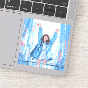 5万人達成記念シール seal｜寿司娘 GenerativeAI