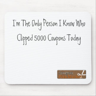 5000 Coupons Mouse Pad