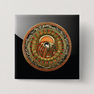 [500] Egyptian Sun God Ra 15 Cm Square Badge