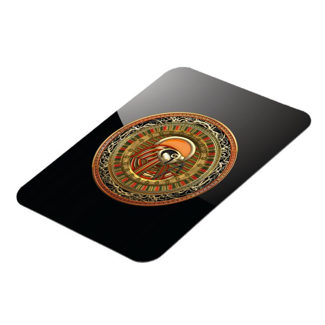 [500] Egyptian Sun God Ra Magnet (Left Side)