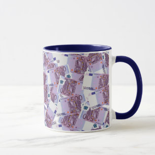 500 Euro Banknotes Mug
