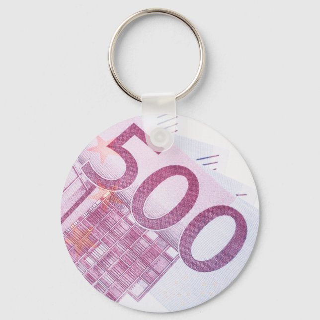 500 Euros Key Ring (Front)