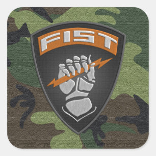[500] Forward Observer (FIST) [Patch] Square Sticker