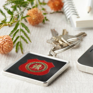 [500] Sacred Gold Griffin Key Ring