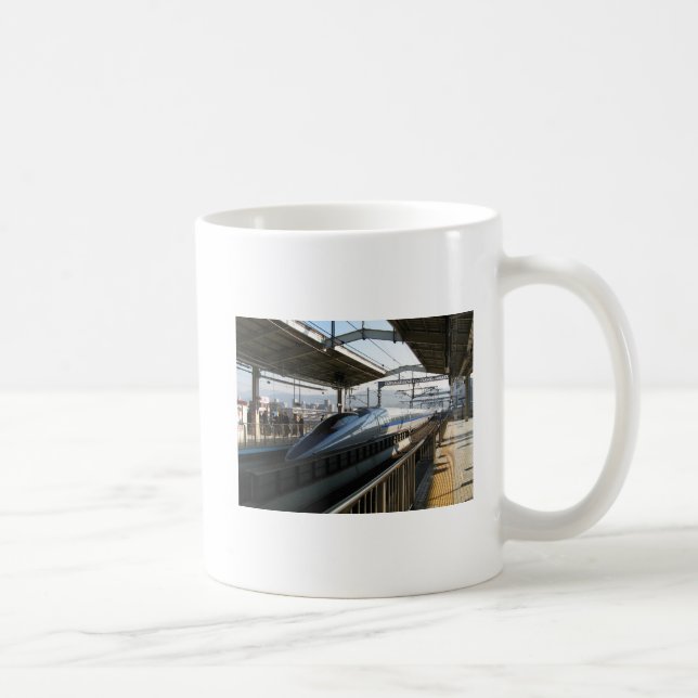500 Series Shinkansen 新幹線 Bullet Train Coffee Mug (Right)