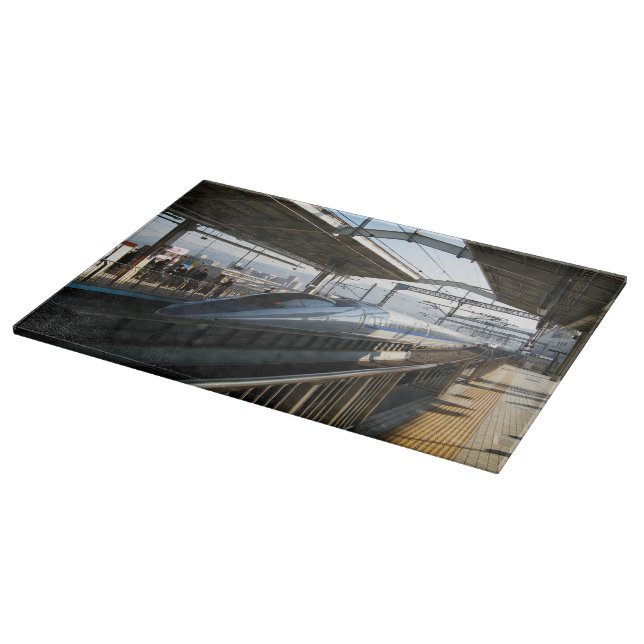 500 Series Shinkansen 新幹線 Bullet Train Cutting Board (Corner)