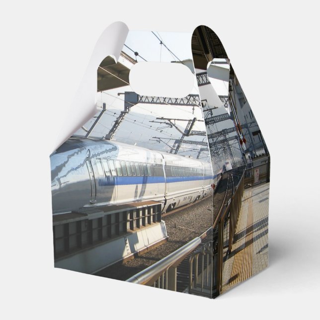 500 Series Shinkansen 新幹線 Bullet Train Favour Box (Front Side)