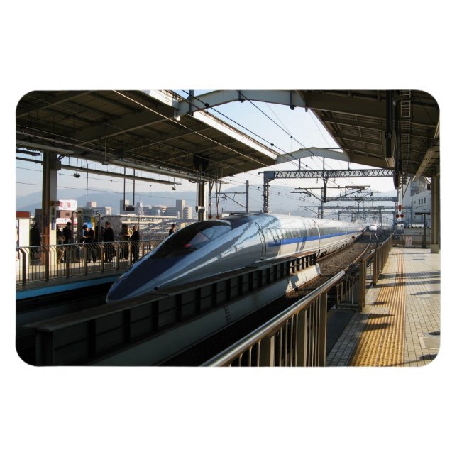 500 Series Shinkansen 新幹線 Bullet Train Magnet (Horizontal)