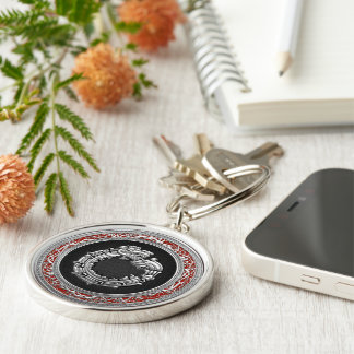 [500] Serpent God Quetzalcoatl [Silver] Key Ring