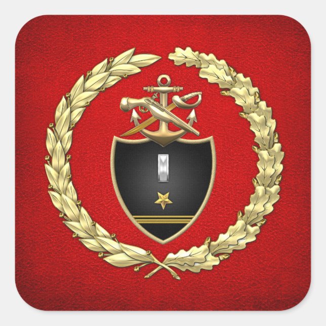 [500] SWCC: LTJG Special Edition Square Sticker (Front)