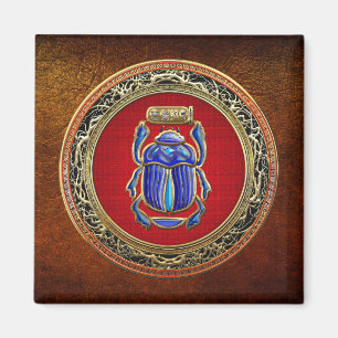 [500] Treasure Trove: Ancient Egyptian Scarab Magnet