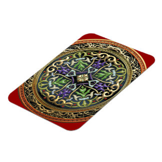 [500] Treasure Trove: Celtic Cross Magnet