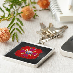 [500] Ukrainian Ground Forces Emblem Key Ring