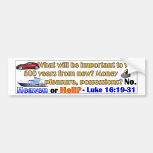 500 years from now bumper sticker