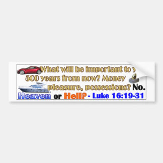 500 years from now bumper sticker