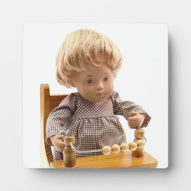 501  Sasha Baby honey blonde Sandy Fotoplatte Plaque (Front)