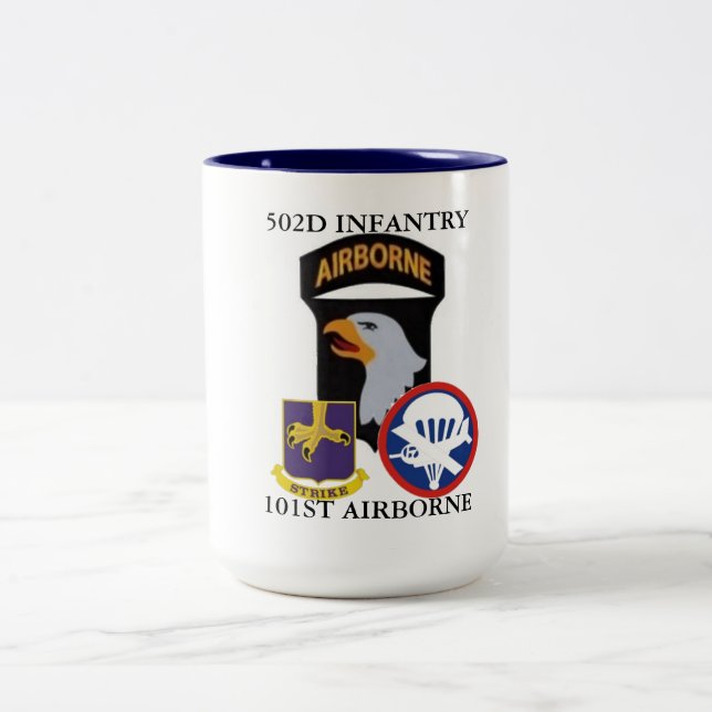 502D INFANTRY 101ST AIRBORNE MUG (Center)