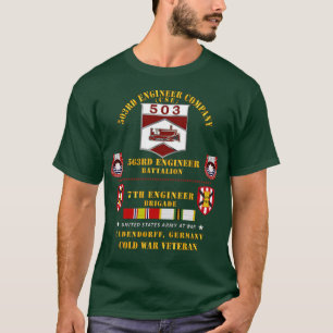 503rd Eng Company 563rd Engineer Bn 7th Eng Bde Lu T-Shirt