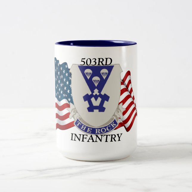 503RD INFANTRY MUG (Center)