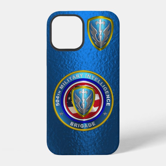 504th Military Intelligence Brigade Customised iPhone Case (Back)