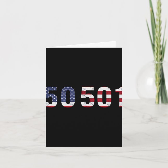 50501 Protest  Card (Front)