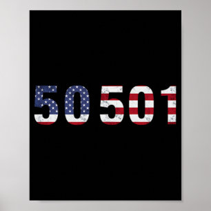 50501 Protest  Poster