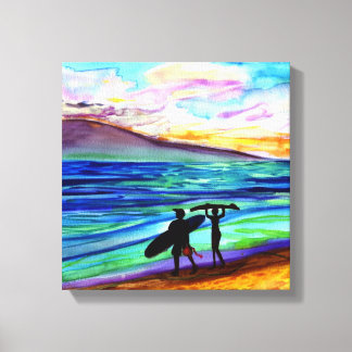 505 afternoon lahaina canvas print