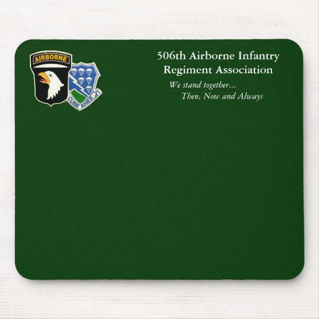 506th Airborne Infantry Regim... Mouse Mat (Front)