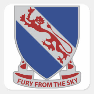 508th Parachute Infantry Regiment (PIR) Square Sticker