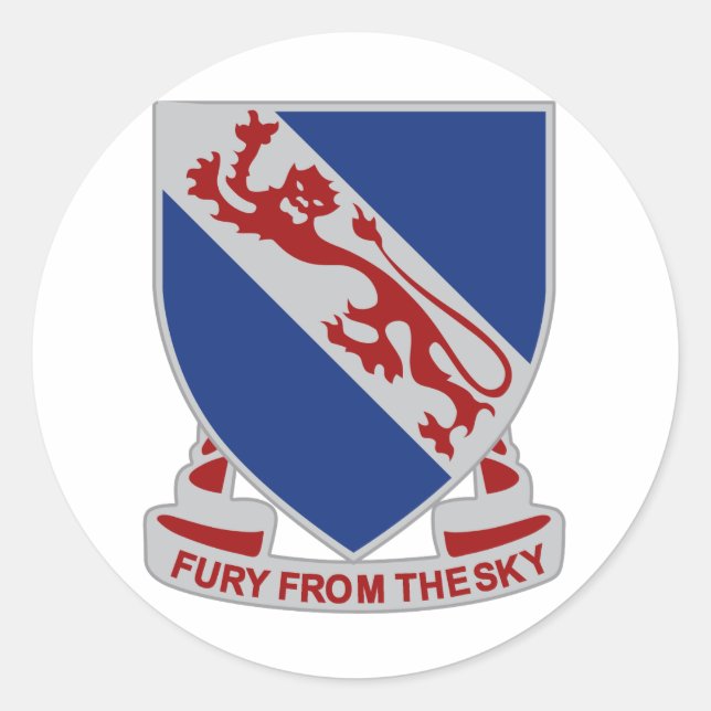 508th PIR Classic Round Sticker (Front)