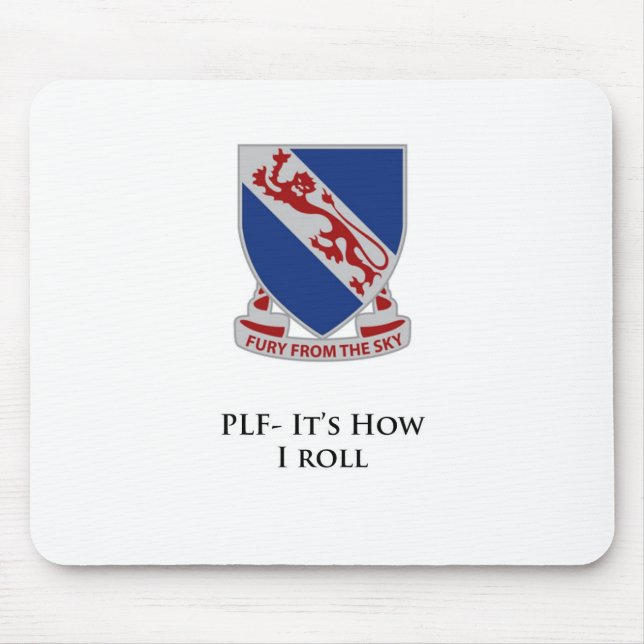 508th PIR- It's How I Roll Mouse Mat (Front)
