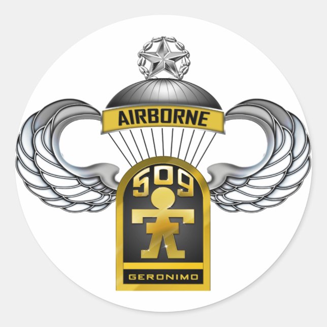 509th ABN  Sticker (Front)