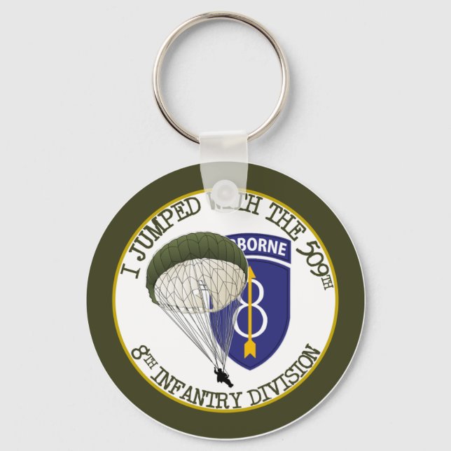 509th Airborne [8th ID] Key Ring (Front)