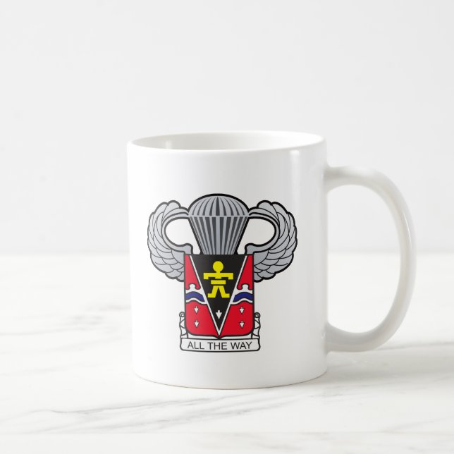 509th Airborne with Airborne Wings 2 Coffee Mug (Right)