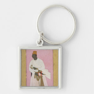 50.14/8 Portrait of Malik Amber, inscribed in Deva Key Ring