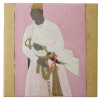 50.14/8 Portrait of Malik Amber, inscribed in Deva