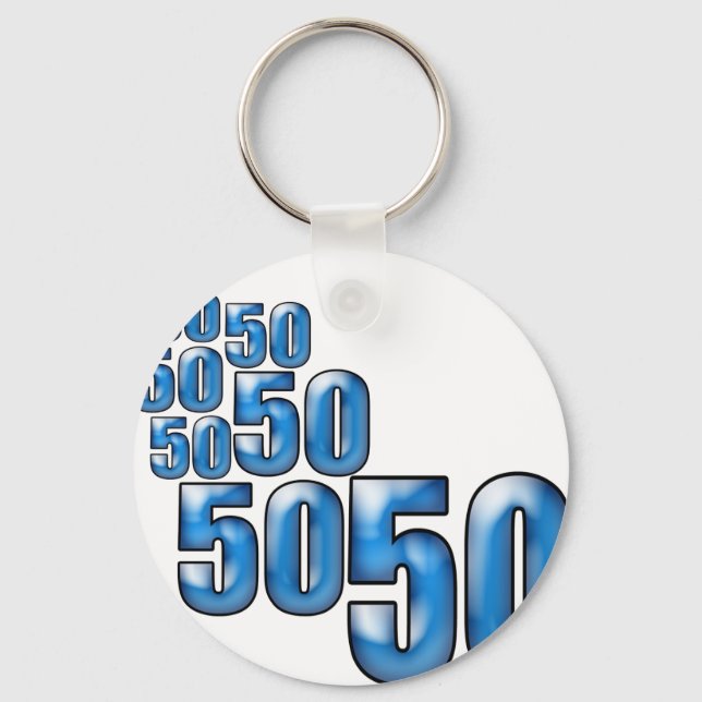 50 50 50 KEY RING (Front)