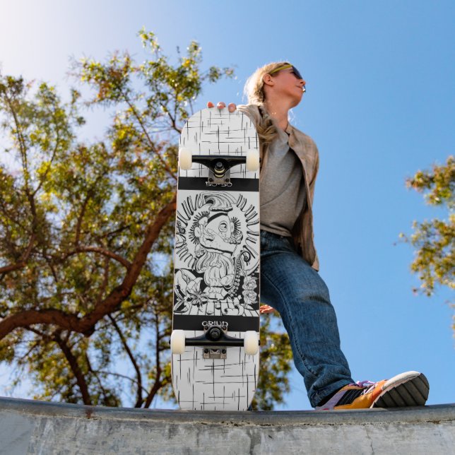 50-50 Grind Skateboard (Outdoor 1)