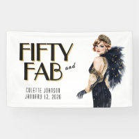 50 and Fabulous 1920s Birthday