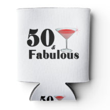 50 and Fabulous 50th Birthday Personalised