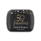 50 and fabulous birthday party gift favour