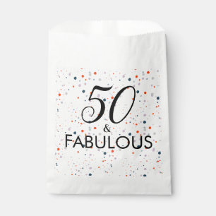 50 And Fabulous Customise Birthday Party Favour Bags