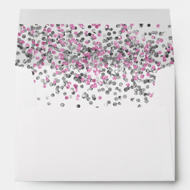 50 and Fabulous Glitter Birthday Envelope (Back (Bottom))