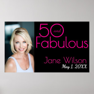 50 and Fabulous Poster