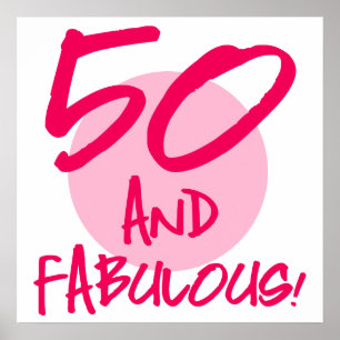 50 And Fabulous Poster