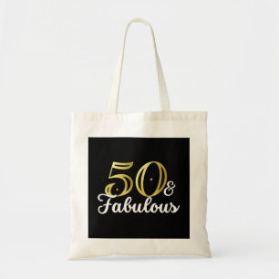50 And Fabulous Tote Bag