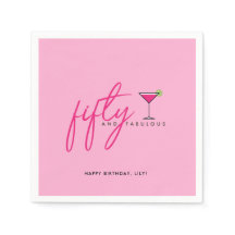 50 and Fabulous Women's 50th Birthday Party