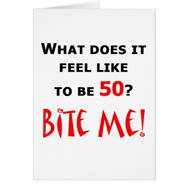 50 Bite Me! (Front)