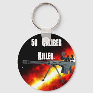 50 Calibre Killer Key Ring